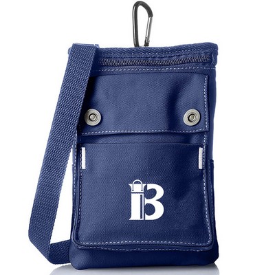 Oxford Royal Blue Shoulder Bag Belt Pouch