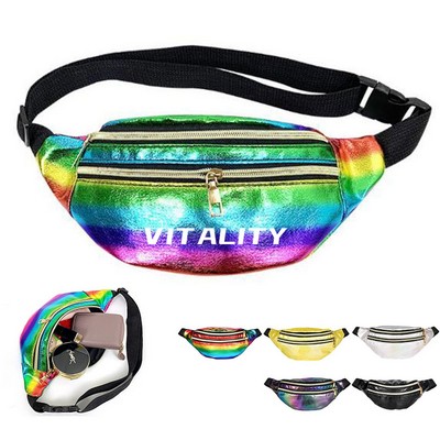 Shiny Holographic Fanny Packs