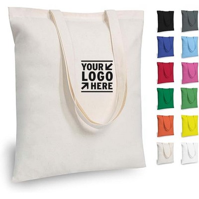Lightweight Medium Reusable Cotton Shopping Tote Bag