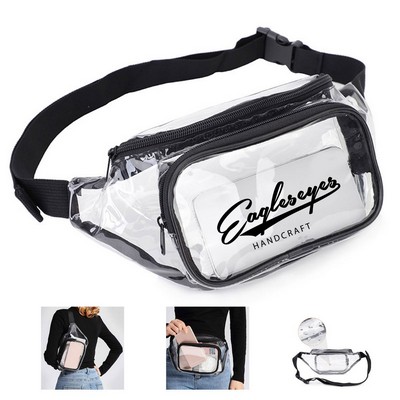 Clear Stadium Approved Waterproof Fanny Pack
