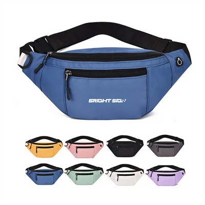 Large Oxford Crossbody Fanny Pack