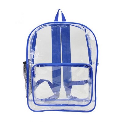 Large Heavy Duty Clear Backpack