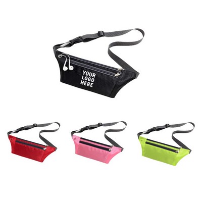 Fanny Pack with Zippered Pockets