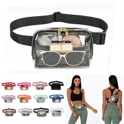 Stadium-Approved Clear Fanny Pack