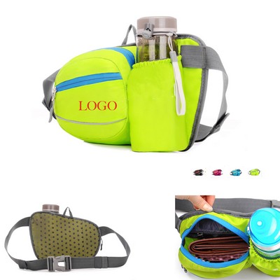 Hiking Waist Bag w/Water Bottle Holder