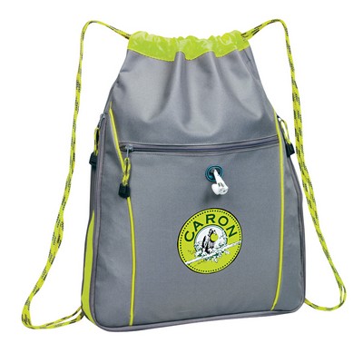 Expandable Drawstring Duffle Bag