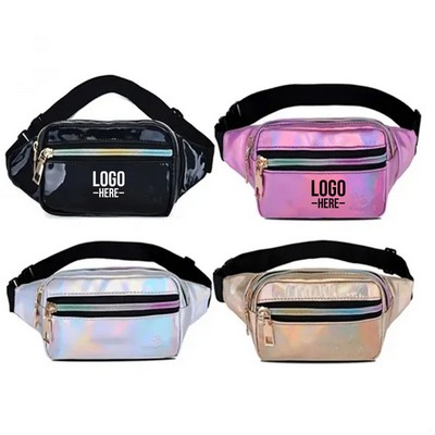 Shiny Holographic Fanny Pack