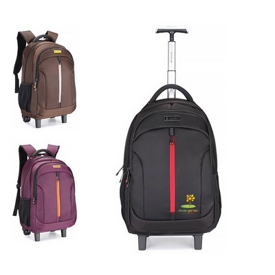 Waterproof Laptop Trolley Backpack