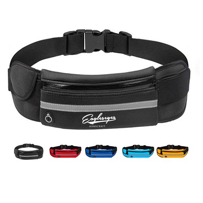 Running Fanny Pack with Earphones Hole