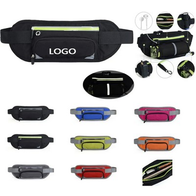 Waist Bag with Bottle Pocket