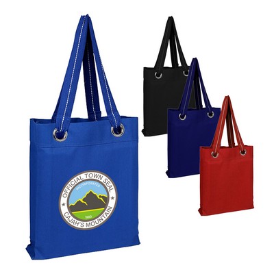 12 oz. 100% Cotton Heavy Canvas Color Tote Bag