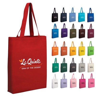 Economical Tote Bag with Bottom Gusset