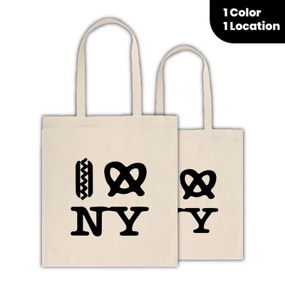 Cotton Reusable Convention Tote Bag