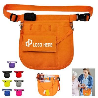 Multi-Pocket Nurse Waist Bag