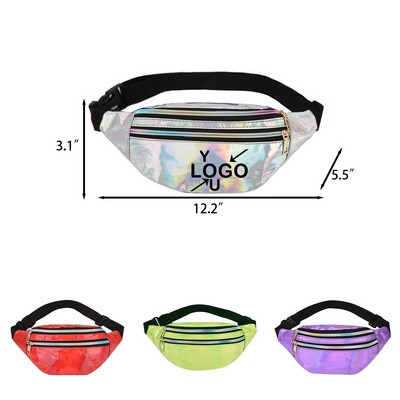Holographic Fanny Pack Waist Bag