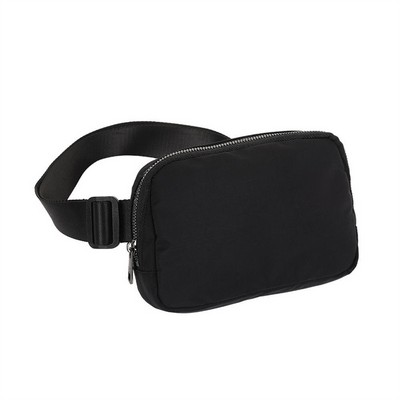 Adjustable Water Resistant Nylon Waist Pack Pouch