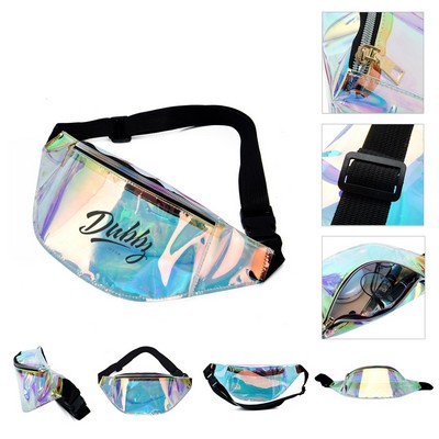 Clear Holographic Fanny Pack